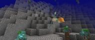 Minecraft player underwater (Image via trueachievements)